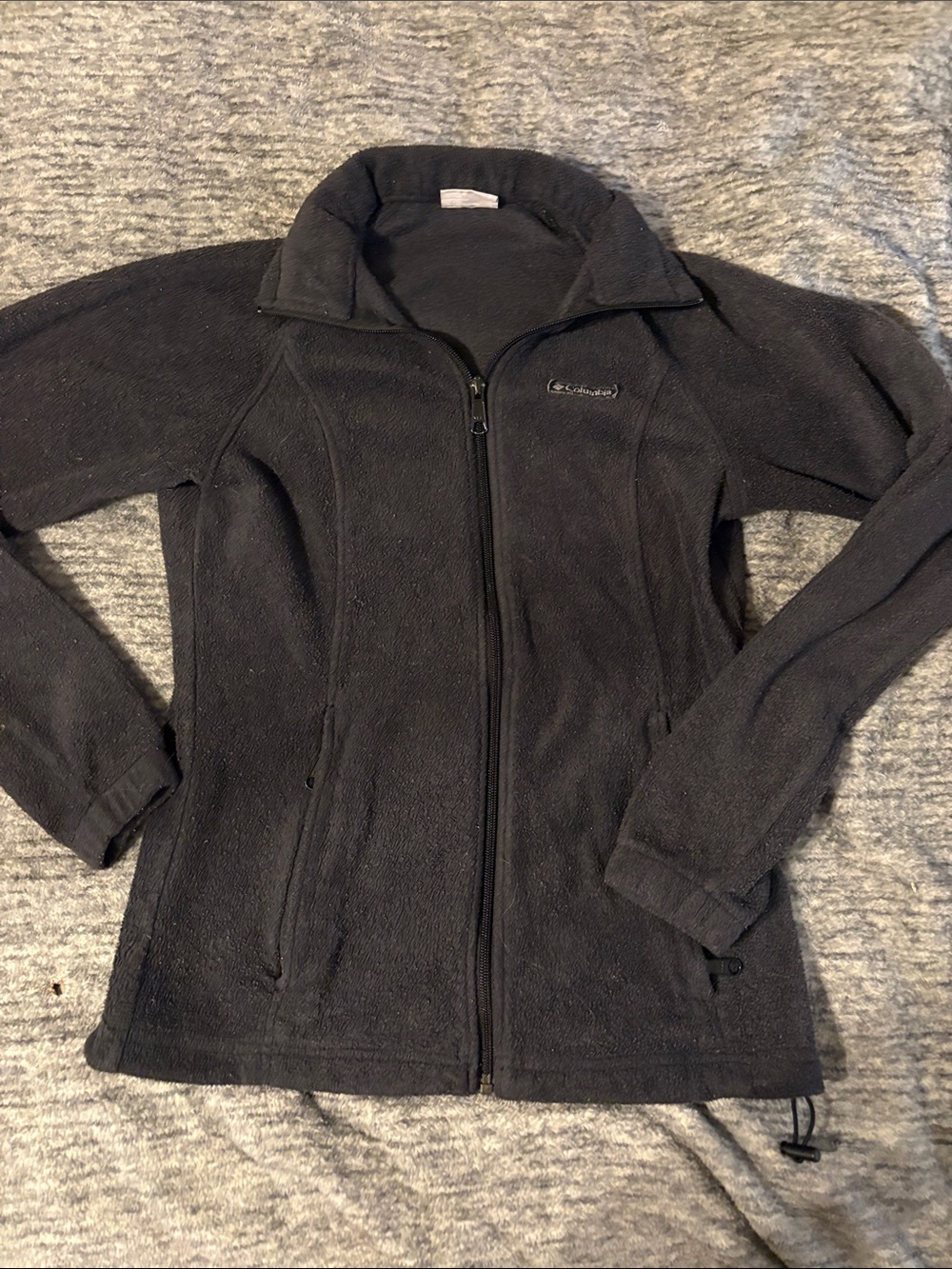 Columbia Black Women's Full-Zip Fleece Jacket